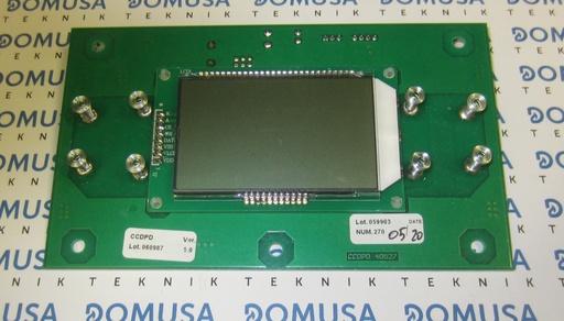 [REBI336500] Placa electronica Domusa Bioclass NG CCDPD ver 5,00 display